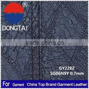 New Design Fashion Print Logo on pu Leather for Garment thumbnail-2