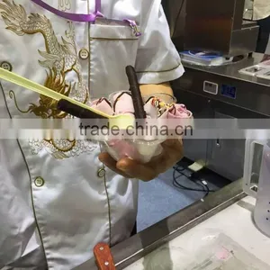 Single Square Pan Inox 304 Fried Ice Cream Machine Single Pan thumbnail-3