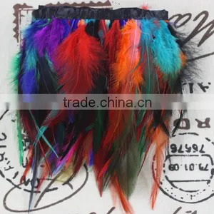 Colorful Feather Fringe Trim for Decoration/DIY thumbnail-4
