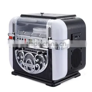 Table Baby Berlin LED Jukebox CD Player- Radio Jukebox- MP3 Player- Music Gift- Musik Jukebox thumbnail-2