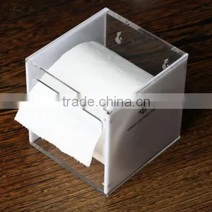 Hot Sale Acrylic Tissue Box for Toilet thumbnail-3