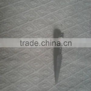 Handmade Carbon & Damascus Arrow Head thumbnail-1
