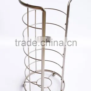 Steel Rack Toilet Tissue Holder / Paper Roll Holder and Steel Metal Wire Paper Towel Holder, Toilet Paper Holder,Paper Holder thumbnail-1
