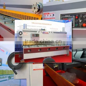 Hydraulic CNC Guillotine Steel Plate Cutting Machine for 6 mm Thickness thumbnail-1