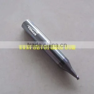 Carbide End Milling Cutters for Vertical Machines D-6mm D-1.6mm L-40mm Teeth-2 thumbnail-2