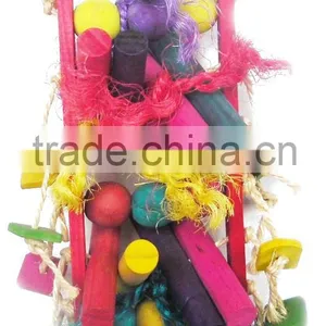Bird Toys Made by Clean and Natural Wood for BirdsLB019 thumbnail-1
