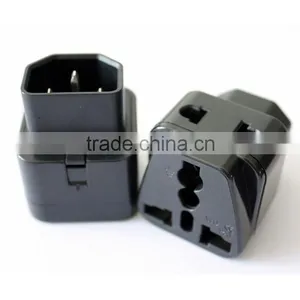 New Products 2016 China Hot Product Universal to Iec C14 Male Plug Adapter ac Adapter WDI-320 thumbnail-1