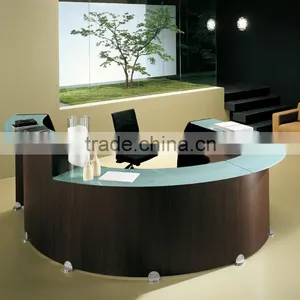 Top Design Small Half Round Reception Desk thumbnail-1