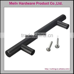 Furniture Hardware Fitting Cabinet Cupboard Black T Bars thumbnail-3