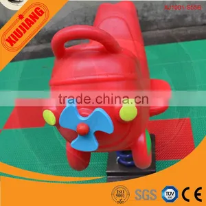 Cheap Plastic Spring Rocking Horse for Single Kids or More thumbnail-1