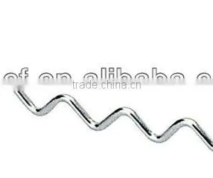 Chrome Supermarket Wire Chrome Slatwall Display Metal Hook thumbnail-1
