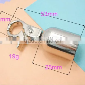 Decorative Clasp Nickle Tubular With Swivel Bolt Snap Hook thumbnail-1
