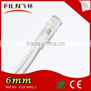 2015 FILN Plastic High Light 6mm 380v Neon Led Mi-bulb Led Truck Signal Light thumbnail-2
