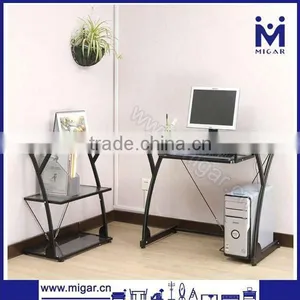 Home Office Furniture Glass Computer Table Unit MGD-06-036&037 thumbnail-1