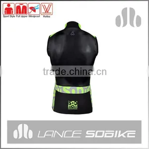 Cycling Wear Convenient Custom Logo Windproof Cycling Vest thumbnail-5
