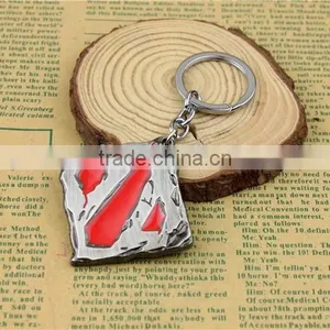 Popular Dota PC Game Keychain Alloy Bright Color Metal Keychain Dota 2 Keychain thumbnail-3