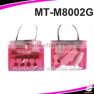 Cute Pink Nail / Toe Manicure Set in Pvc Bag thumbnail-1