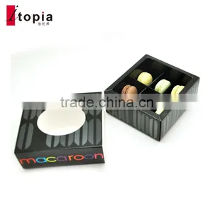 Mini and Black Handcraft Macaron Box thumbnail-3