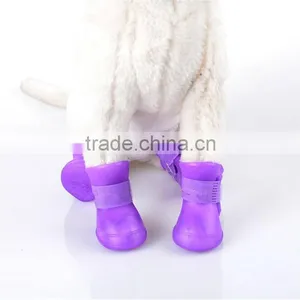 Eco-friendly Waterproof PVC Dog Shoes for Large Dogs thumbnail-1