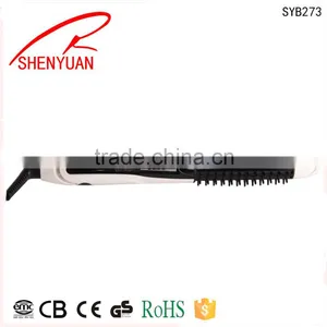 ISO Hot Sell Mini 100 Ceramic Hair Straightener Water Transfer Flat Iron thumbnail-4