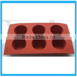 6 Cubes Silicone Chocolate Molds Ice Ball Molds Silicone Ice Cake Tray thumbnail-1
