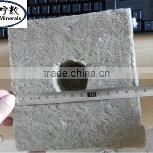 Mineral Wool Hydroponic Growing Media Rock Wool Cube for Vegetable Growth thumbnail-3