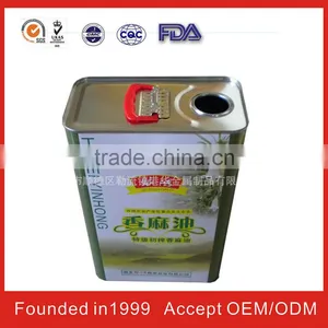 Metal Packing Tin Box Wholesale For Cooking Oil thumbnail-1