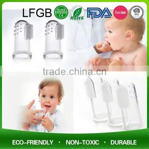 High Quality BPA Free Silicone Baby Teethers / Baby Chew Toothbrush thumbnail-4