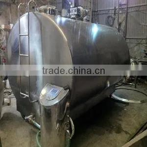 500L-15000L Custom Horizontal Stainless Steel Milk Chiller/chilling Machine thumbnail-1