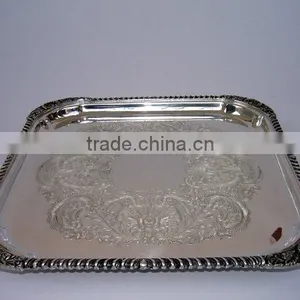 EPNS Brass Trays Plates thumbnail-1