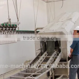 High Quality Poultry Slaughterhouse Equipment Poultry Cage Cleaning Machine Abattoir Machinery of Poultry Slaughter Mahcine thumbnail-4