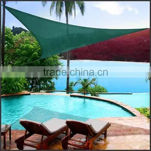 YS Green Garden Triangle Hdpe Polyethylene uv Protection Outdoor Sun Shade Sail Cloth thumbnail-1
