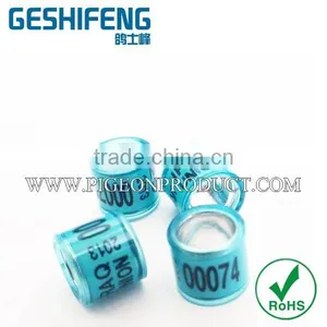 Good Quality 8mm Pigeon Leg Rings Factory Price thumbnail-1