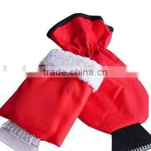 Waterproof Ice Scraper Vehicle Mitt Car Windshield Snow Remover Glove thumbnail-6