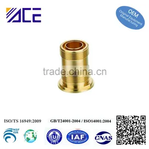 Precision Machined Brass Communication Adapter thumbnail-1