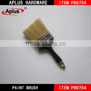 New Design Boar Bristle Paint Brush With Wooden Handle Painting Tools thumbnail-3