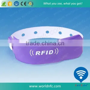 Wireless Activity Patient ID RFID Paper Wristband thumbnail-1