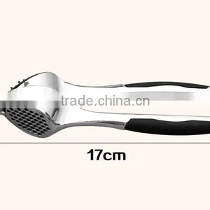 Kitchen Multifunctional Peel it Manually Pound Garlic Press-Zn Alloy Stainless Pound Garlic thumbnail-2