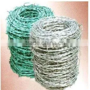 High Quality and Low Price Galvanized Double Twisted Barbed Wire thumbnail-1