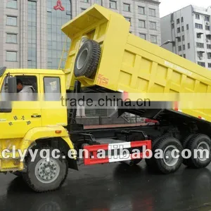 6*4 3axle Heavy Duty Dump Truck 7 Ton Truck Cheap Price thumbnail-1