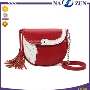2017 Most Popular Ladies Chain Shoulder Bags Fashion Leather Cartoon Shoulder Bags for Girls thumbnail-3