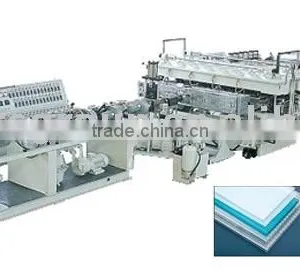 PP PC PE PVC Plastic Hollow Plate Extrusion Line thumbnail-1