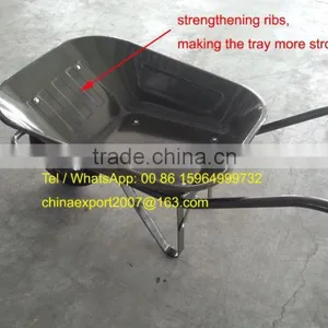 Durable Steel WheelBarrow, Construction, Garden Wheelbarrow thumbnail-1