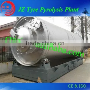 Double- Catalyst Champers Waste Tire Pyrolysis Machine With Cap 0.5~5 Ton thumbnail-1