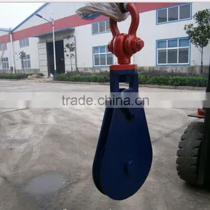 Snatch Block With Hook 10ton thumbnail-2