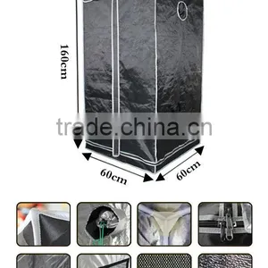 60x60x160cm Hydroponic Indoor Mini Grow Box Grow Tent thumbnail-1