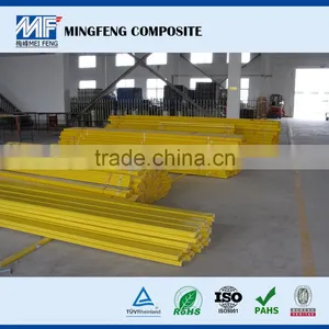 MF0027 Fiberglass Pultrusion Profile/FRP Channel/Fiberglass FRP Channel Pultrusion Profile thumbnail-3