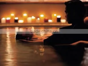 WHOLESALE CRAFTED WHITE SALT CANDLE HOLDERS thumbnail-2