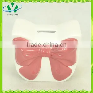 Bowknot Handbag Ceramic Coin Banks Wholesale thumbnail-1