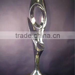 Modern Stainless Steel Abstract Sculpture thumbnail-1